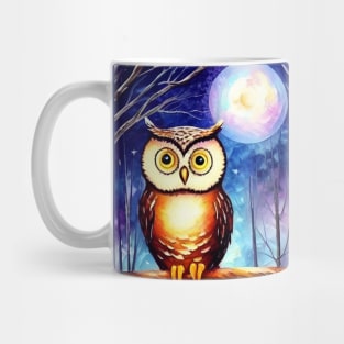 Owl in the Moonlight Mug